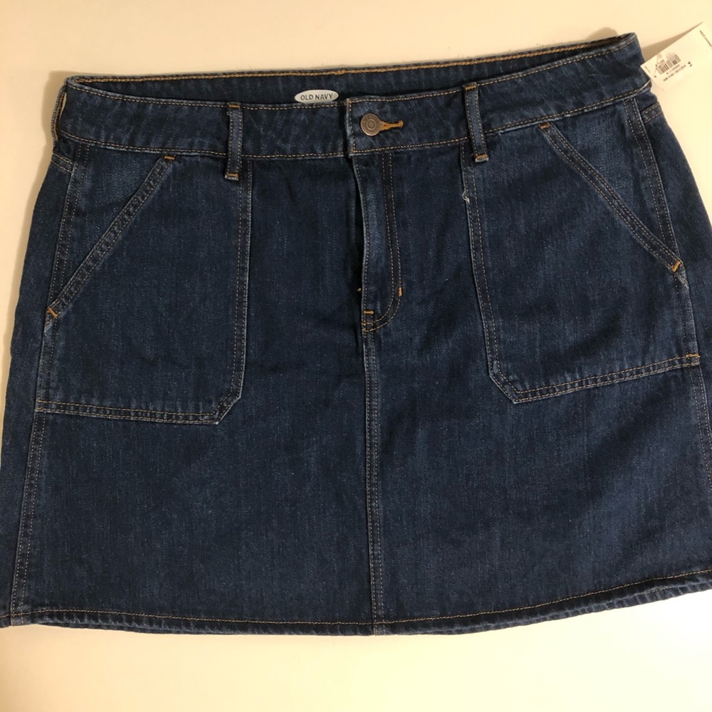 Old Navy Blue Jean Skirt